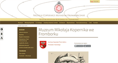 Desktop Screenshot of frombork.art.pl