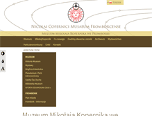Tablet Screenshot of frombork.art.pl